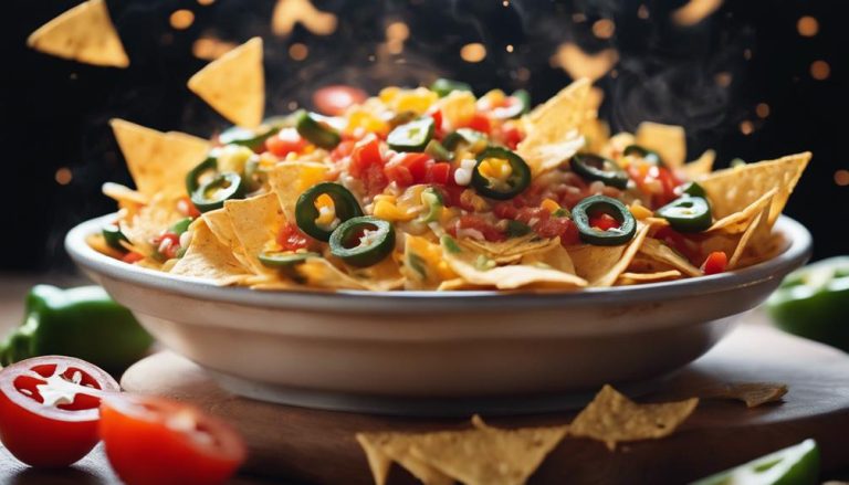 microwave nachos quick snack