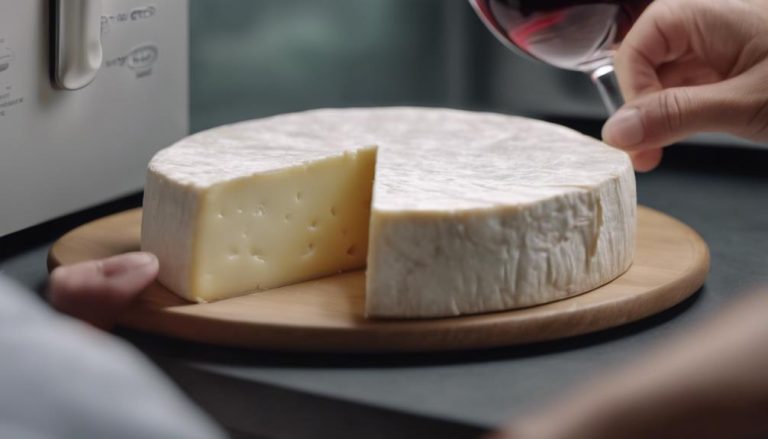 microwaving brie cheese safely