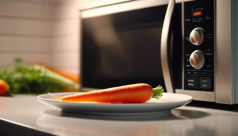 microwaving carrots for cooking