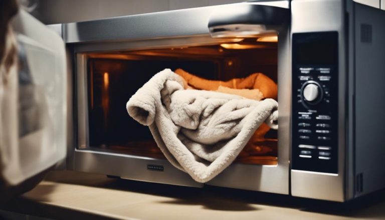 microwaving fleece is dangerous